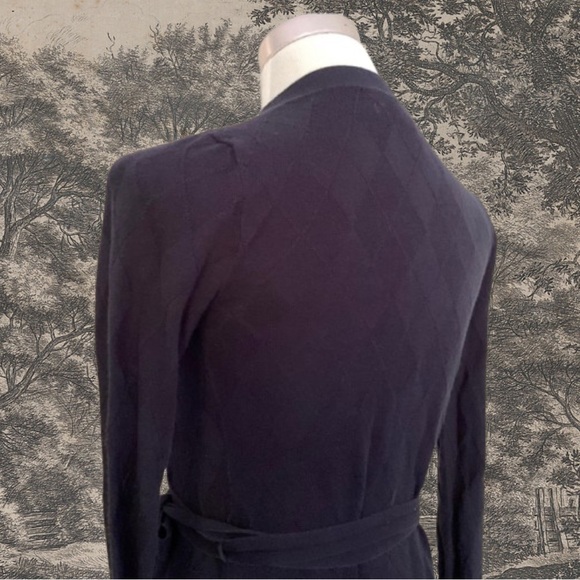 Old Navy argyle wrap sweater cardigan - Picture 6 of 7